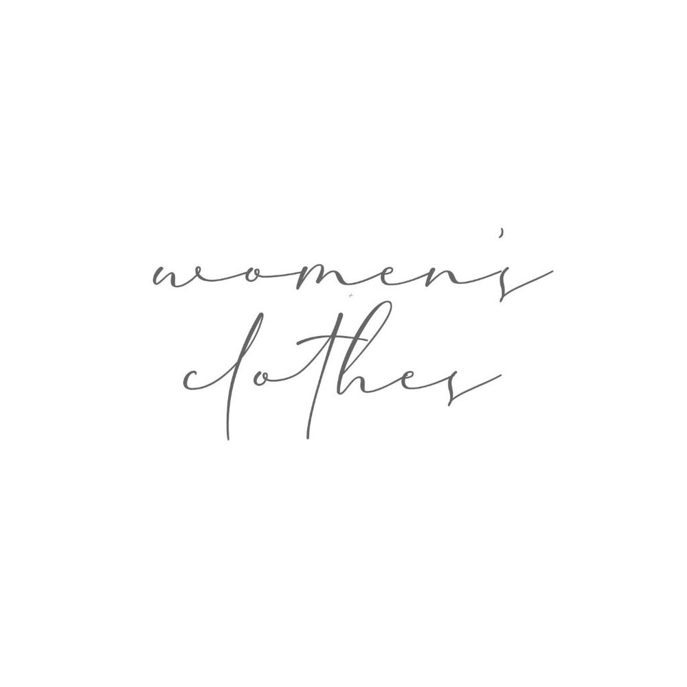 Women's Clothing + Accessories